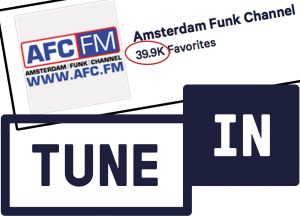 Amsterdam Funk Channel is proud to announce we have almost 40.000 followers on the most popular streaming service world wide, TuneIn Radio!